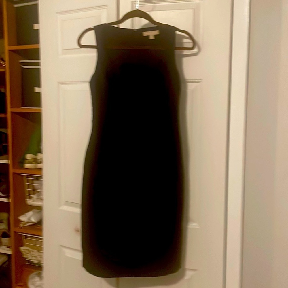 Beautiful navy blue cocktail dress.